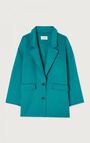 Manteau femme Dadoulove, BLEU CANARD CHINE, hi-res