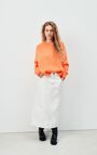 Pull femme Vitow, CAROTTE FLUO CHINE, hi-res-model