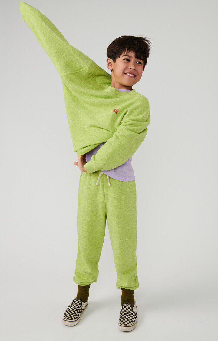 Jogging enfant Doven, JAUNE FLUO SURTEINT, hi-res-model