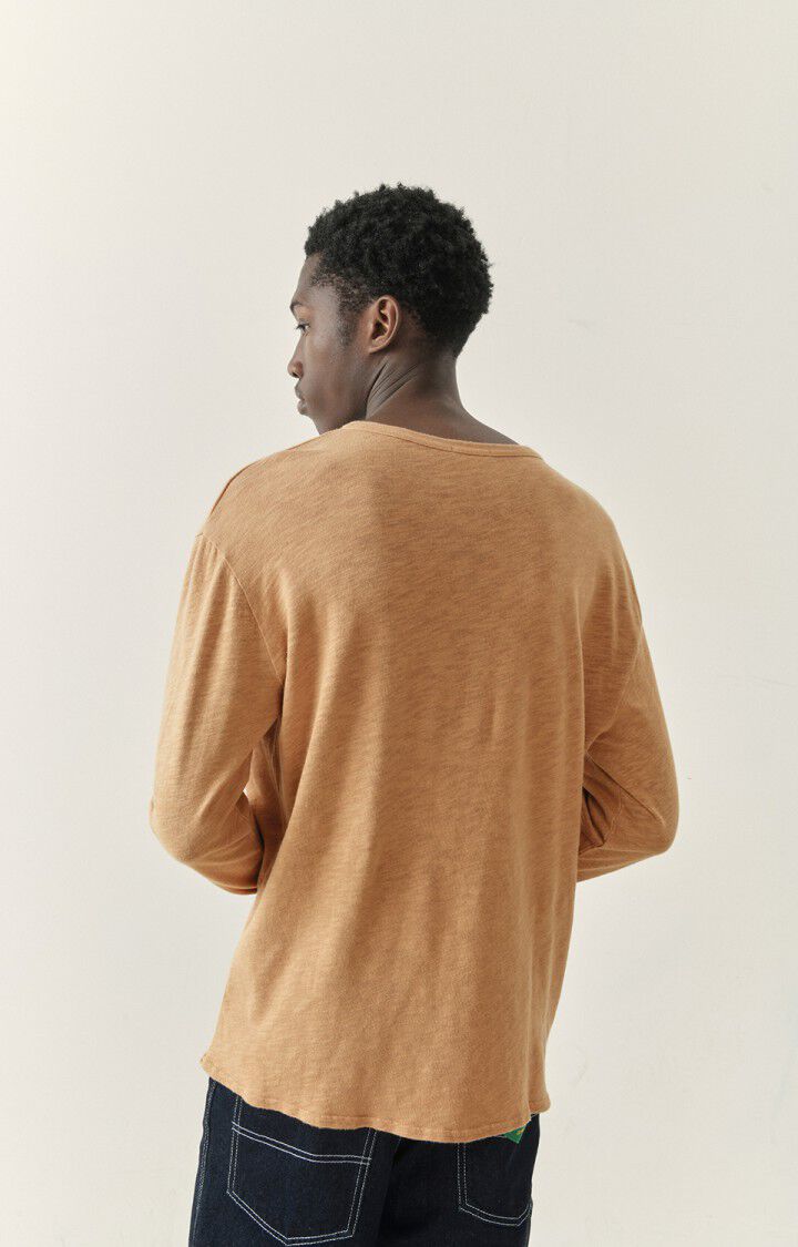 Men's t-shirt Sonoma - VINTAGE PEANUT 63 Long sleeve Beige - H22