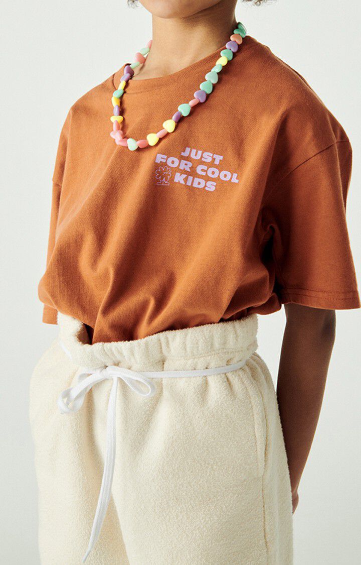het is nutteloos badminton Gezicht omhoog Kinderen-t-shirt Fizvalley - EEKHOORNTJESBROOD VINTAGE Bruin - H22 |  American Vintage