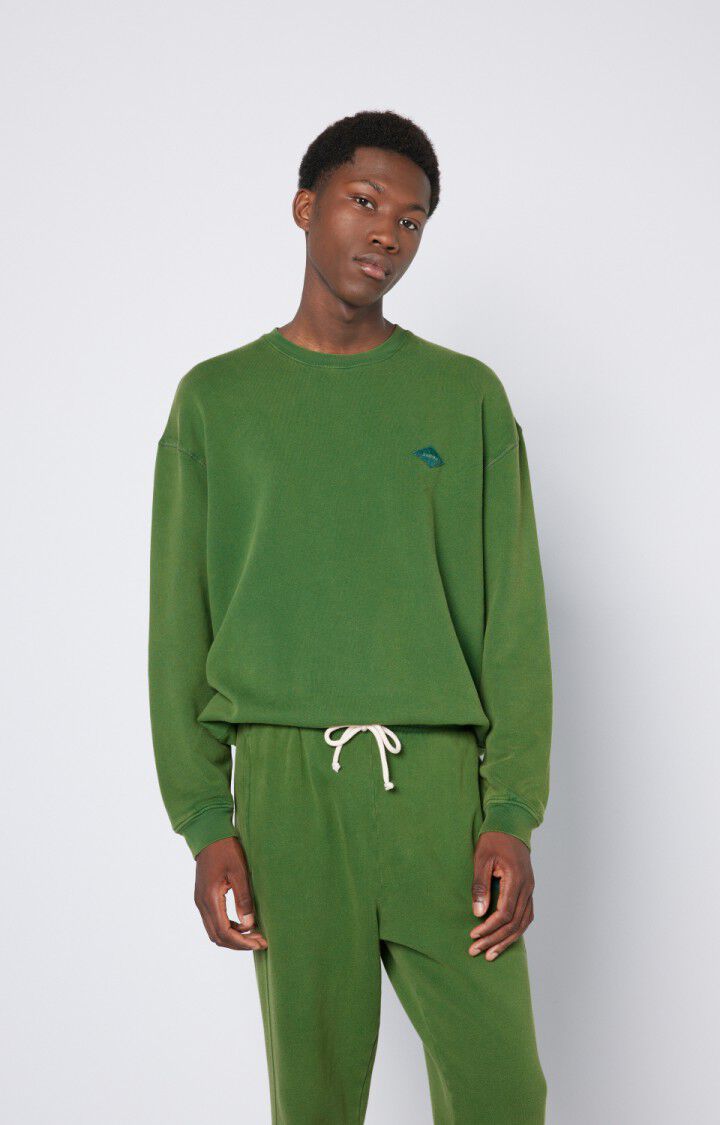 Men's sweatshirt Izubird - DILL VINTAGE 52 Long sleeve Green - E23 