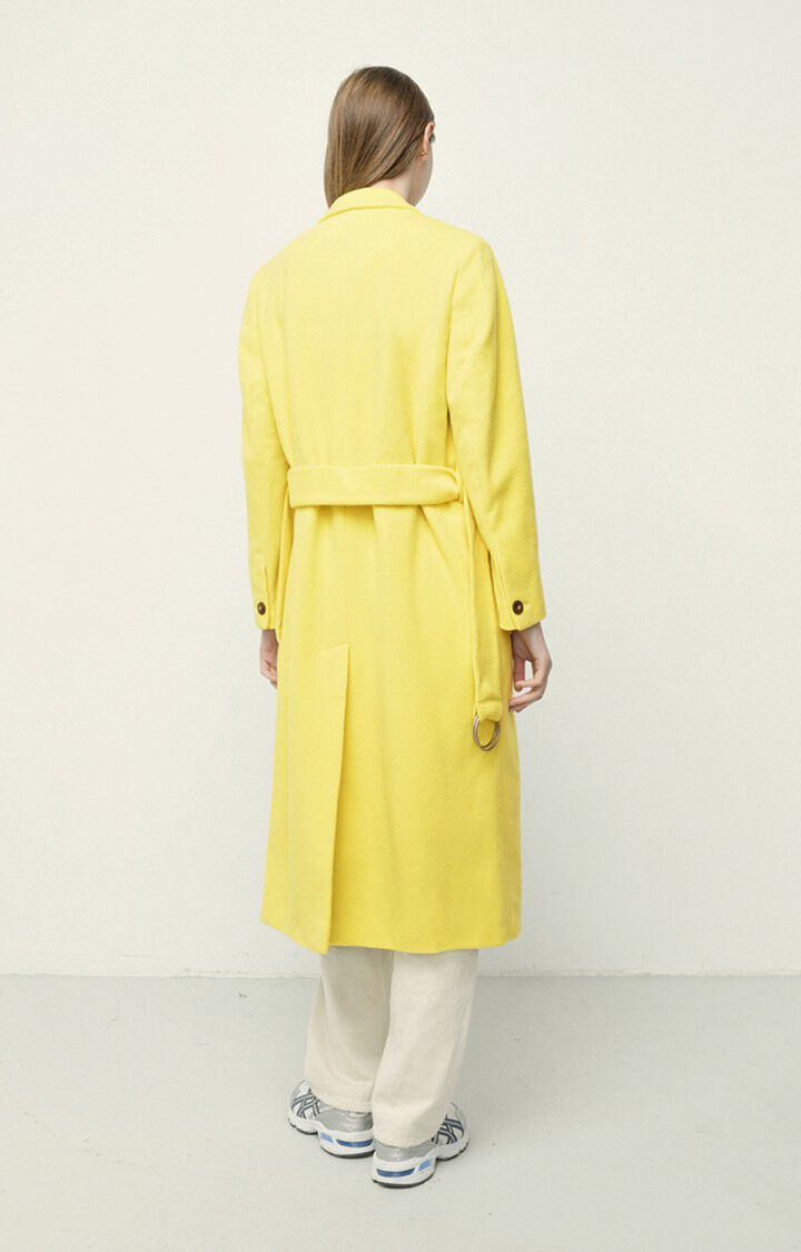 すみませんYUKI HASHIMOTO 19AW BONDING COAT(YELLOW) - ステンカラー