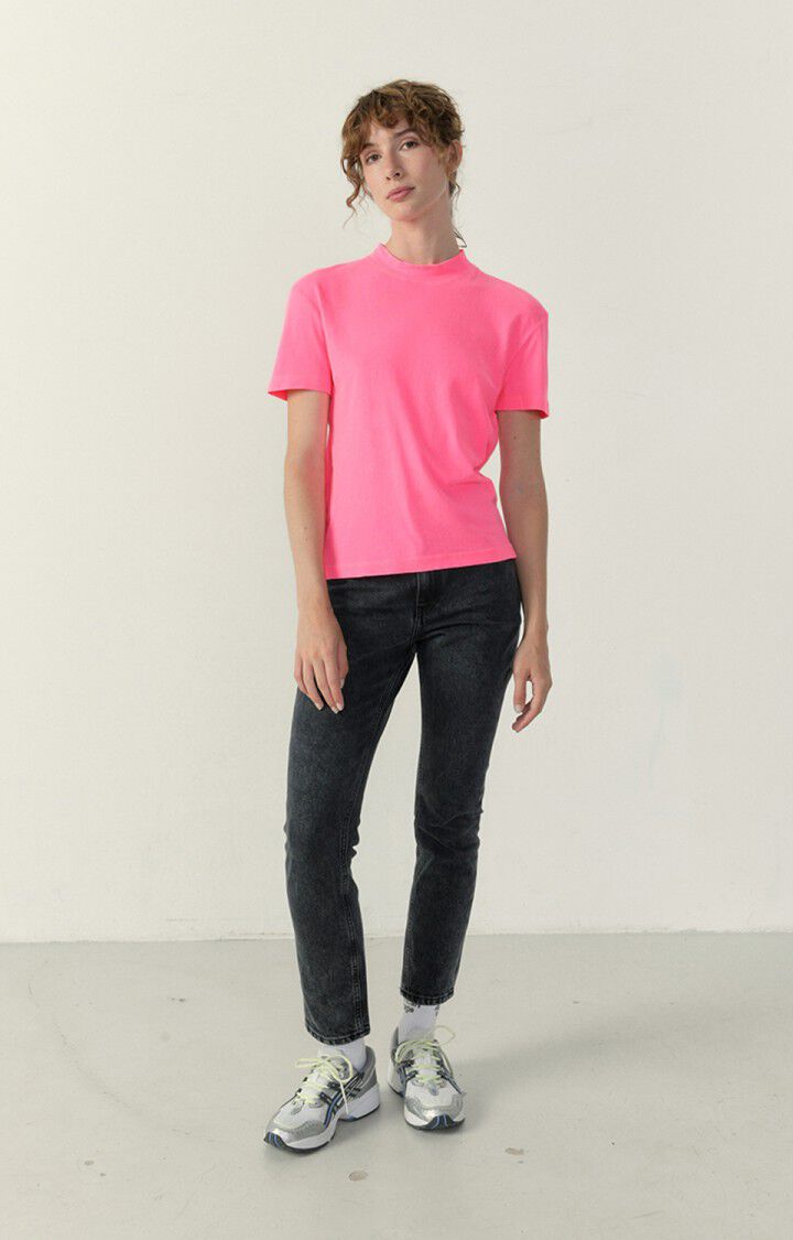 Women's t-shirt Aksun - FLUO PINK 17 Short sleeve Pink - H22