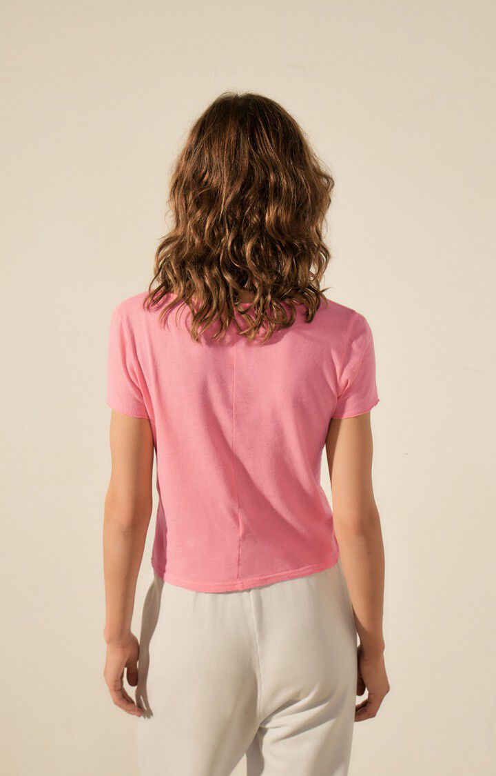 Women's t-shirt Aksun - PINK FLAMINGO 15 Short sleeve Pink - E23 