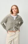 Gilet femme Vitow, GRIS CLAIR CHINE, hi-res-model