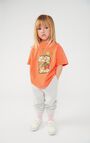 T-shirt enfant Fizvalley, FEU FLUO, hi-res-model