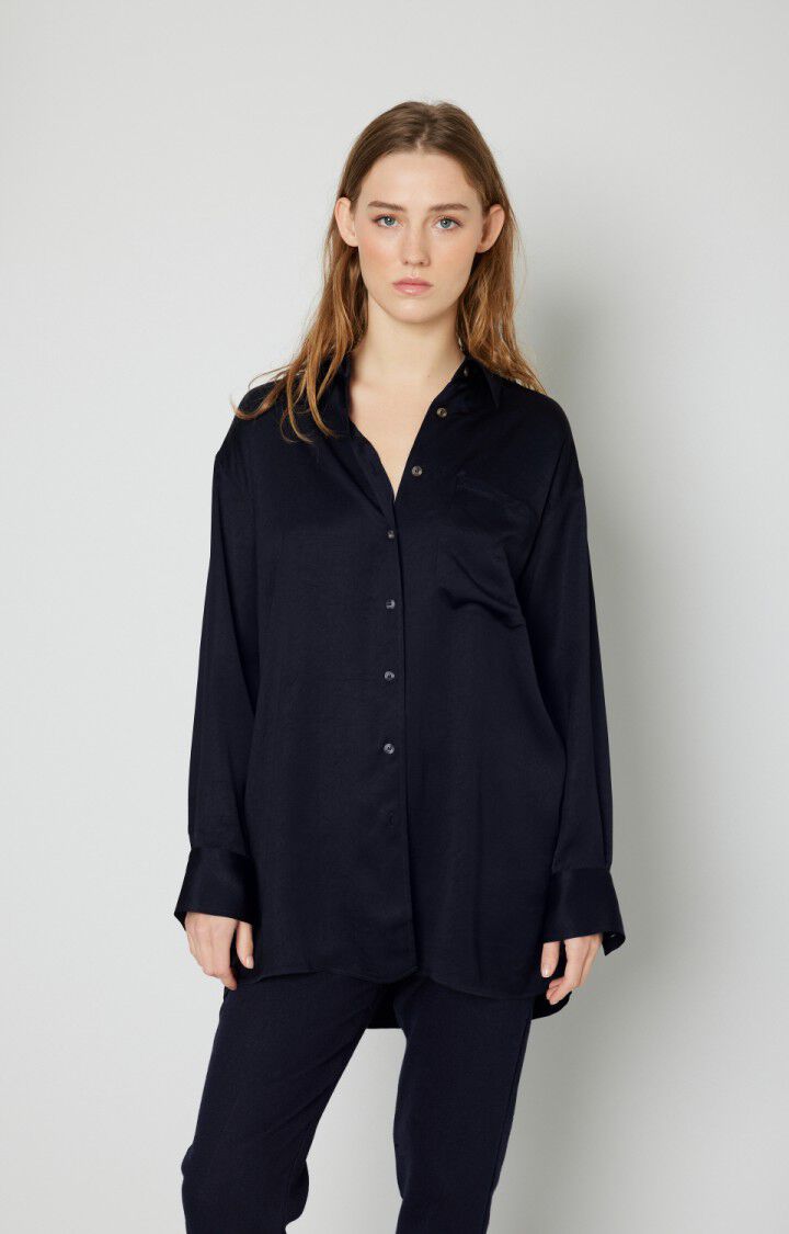 Women's shirt Widland, NAVY BLUE, hi-res-model