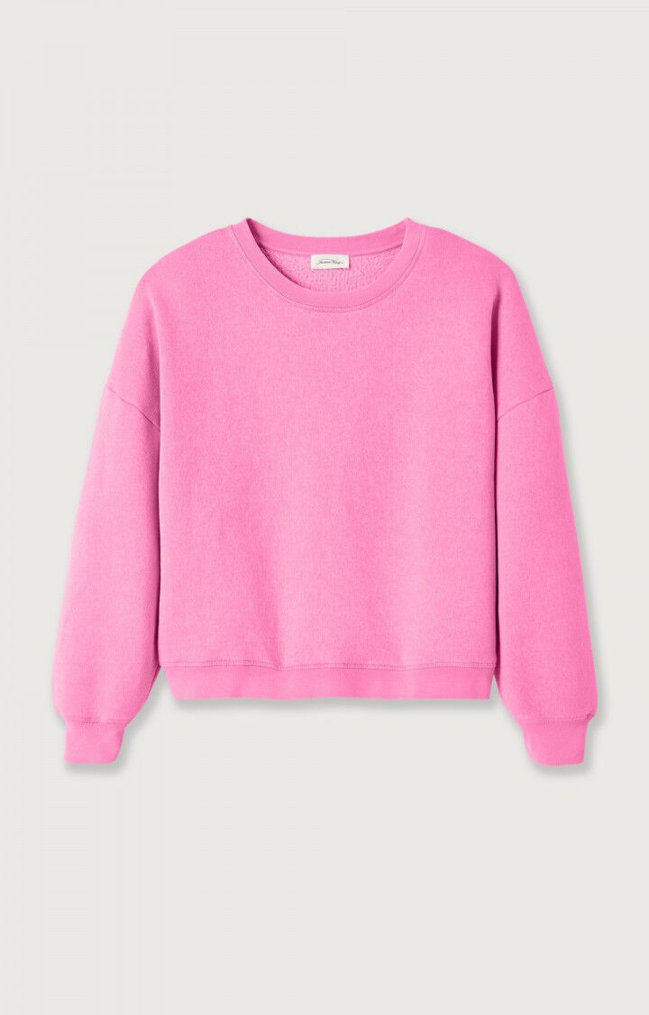 Women's sweatshirt Ikatown - VINTAGE FLUO PINK 46 Long sleeve Pink