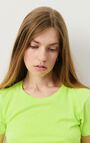 T-shirt femme Gamipy, JAUNE FLUO, hi-res-model