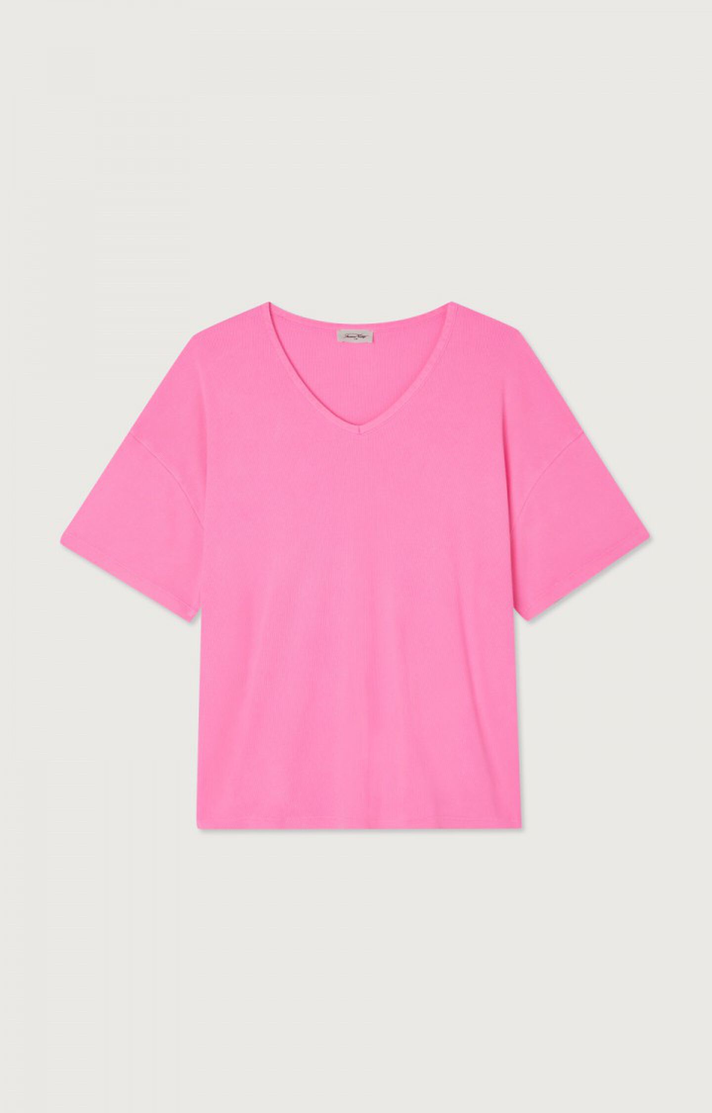 Women's t-shirt Zelym - FLUO PINK 17 Short sleeve Pink - H23