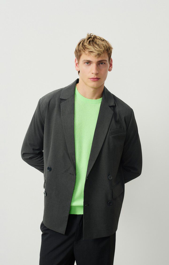 Blazer homme Kabird, ANTHRACITE CHINE, hi-res-model