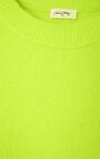 Pull femme Vitow, JAUNE FLUO CHINE, hi-res