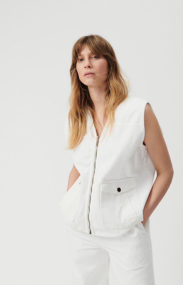 Women's jacket Yapitown - WHITE White - E23 | American Vintage