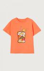 T-shirt enfant Fizvalley, FEU FLUO, hi-res