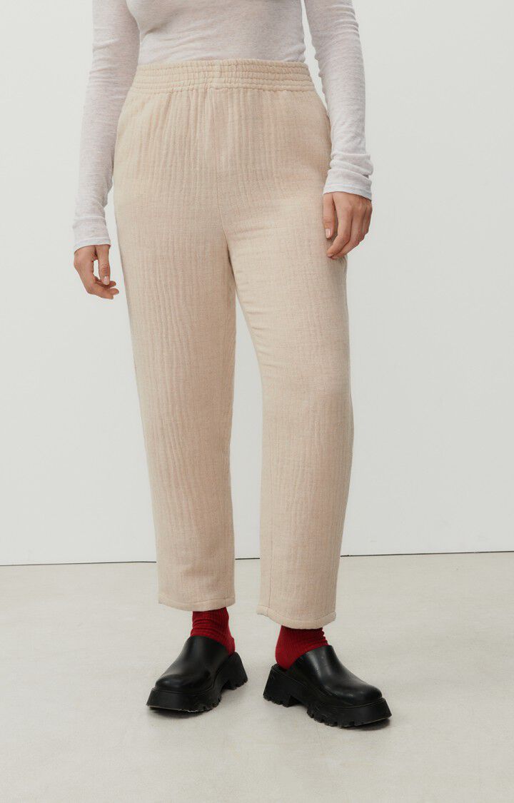 WARDROBE.NYC Mélange wide-leg Wool Trousers - Farfetch