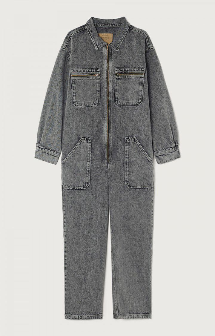 Women's straight jeans Yopday - GREY Grey - H22 | American Vintage