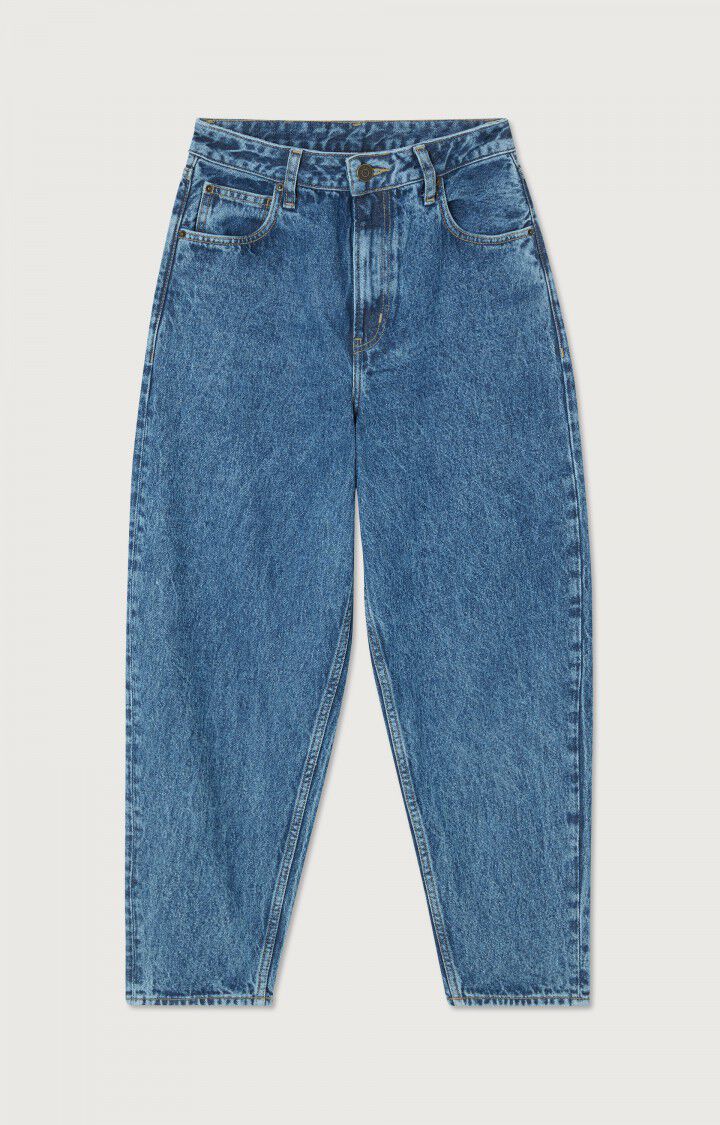 Women's fitted jeans Ivagood - BLUE STONE Blue - H22 | American 