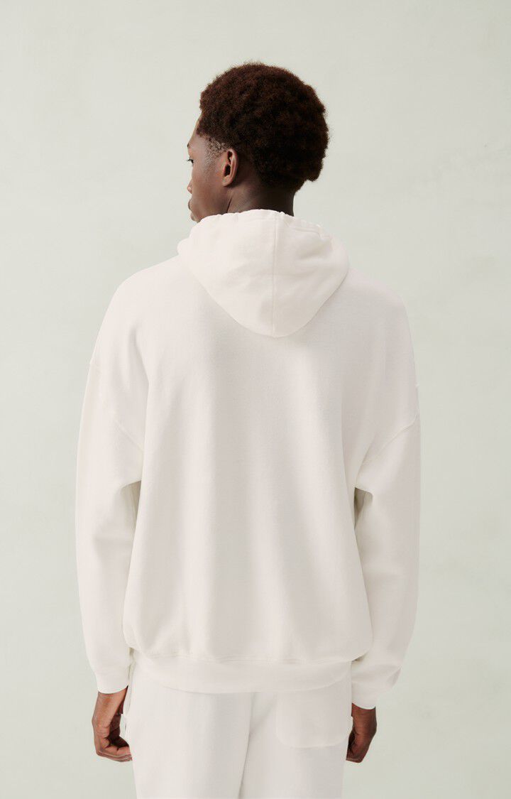 Men's hoodie Izubird - VINTAGE MILK 56 Long sleeve White - E24 