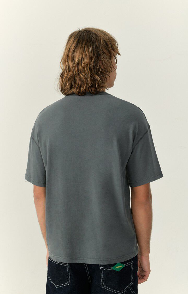 Herren-T-Shirt Ylitown Kurze Vintage | Grau 21 Ärmel - - STüRMISCH American E23