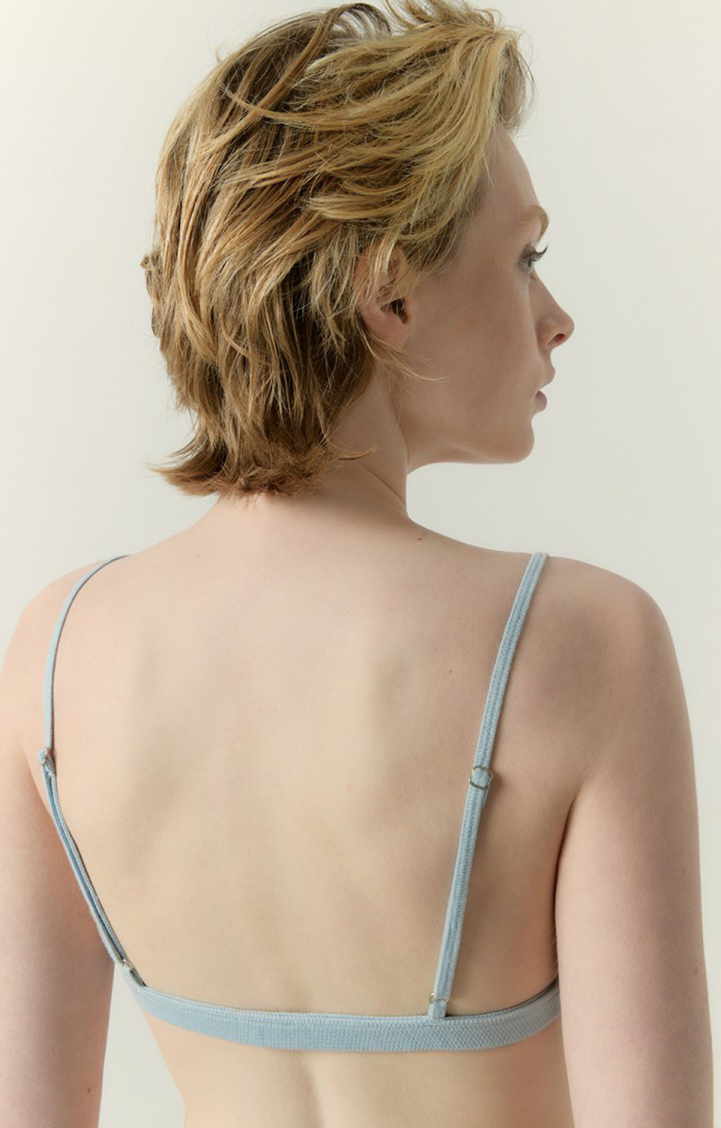 Women's bra Lebow - ARCTIC 0 Thin straps Blue - E23
