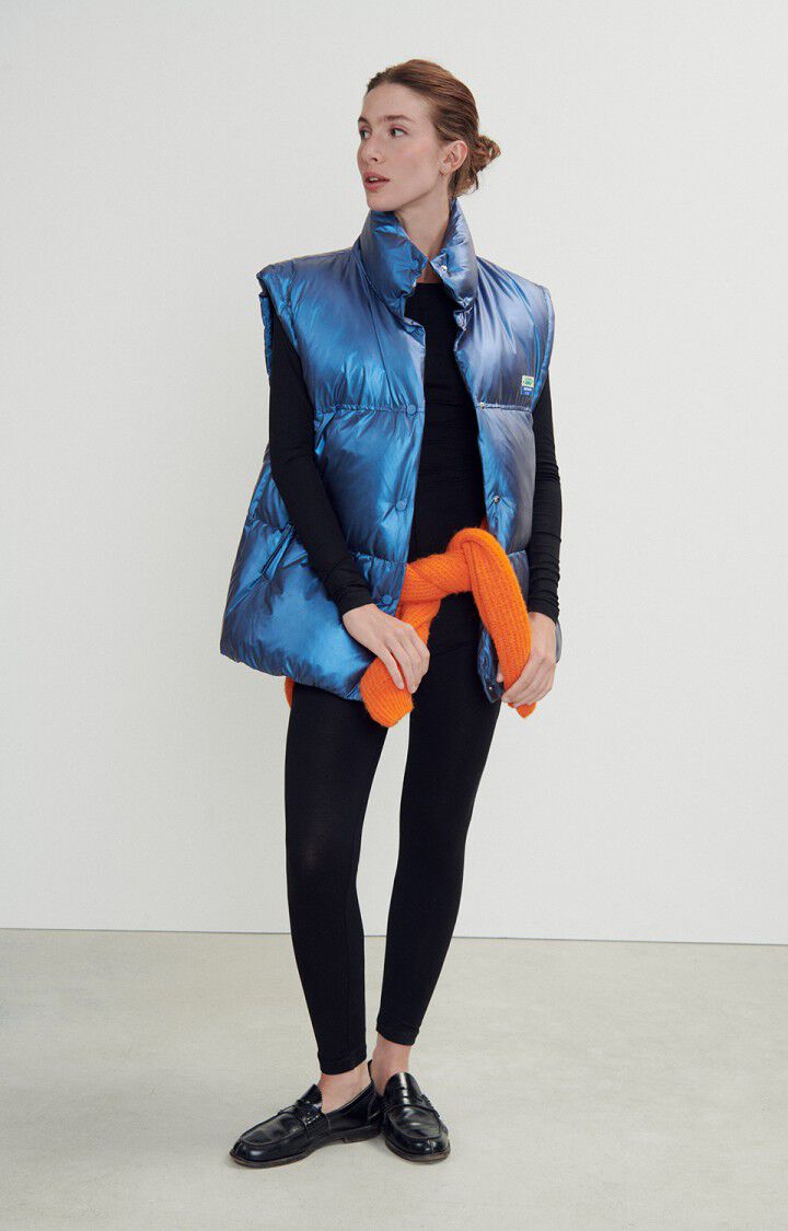 Women's padded jacket Tymbay - GALACTIC 0 Sleeveless Blue - H23