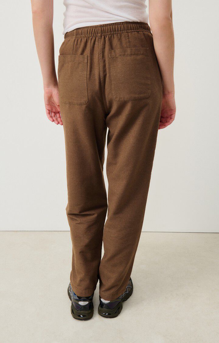 Pantalon femme Dakota, MARRON GLACE CHINE, hi-res-model