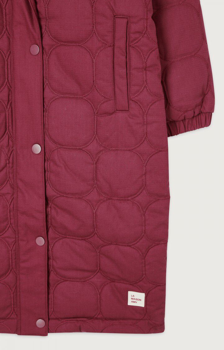 Women's coat Fibcity - BEETROOT 53 Long sleeve Red - H22