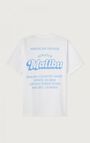 T-shirt mixte Fizvalley "Bonjour Malibu", BLANC, hi-res