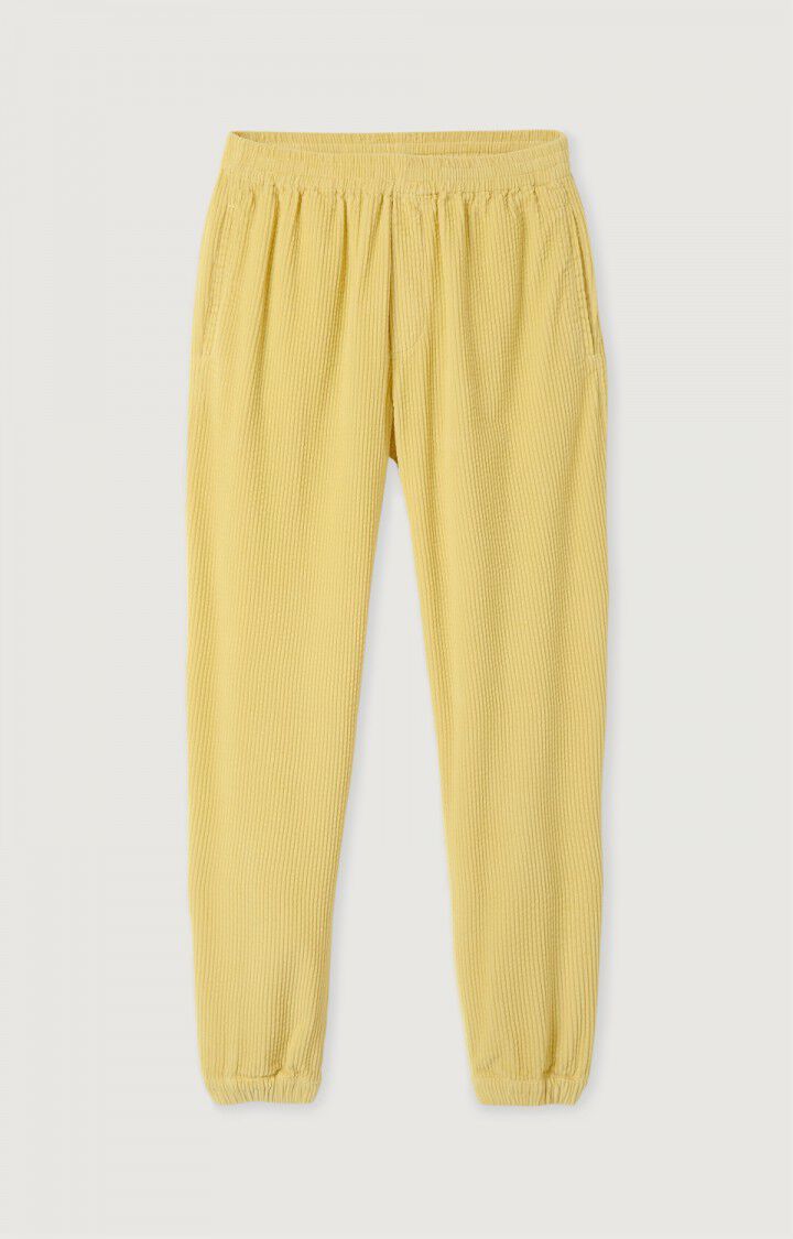 Men's trousers Padow - RAFFIA Yellow - H22 | American Vintage