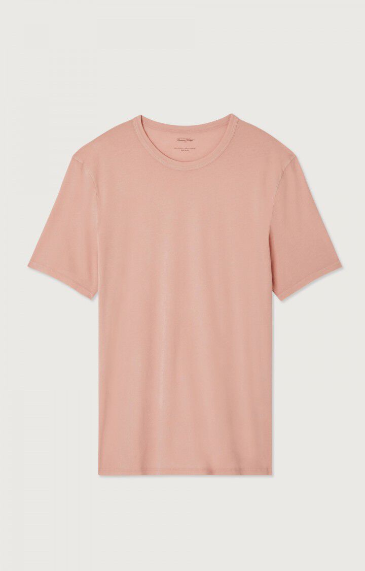 T-shirt manches courtes rose homme