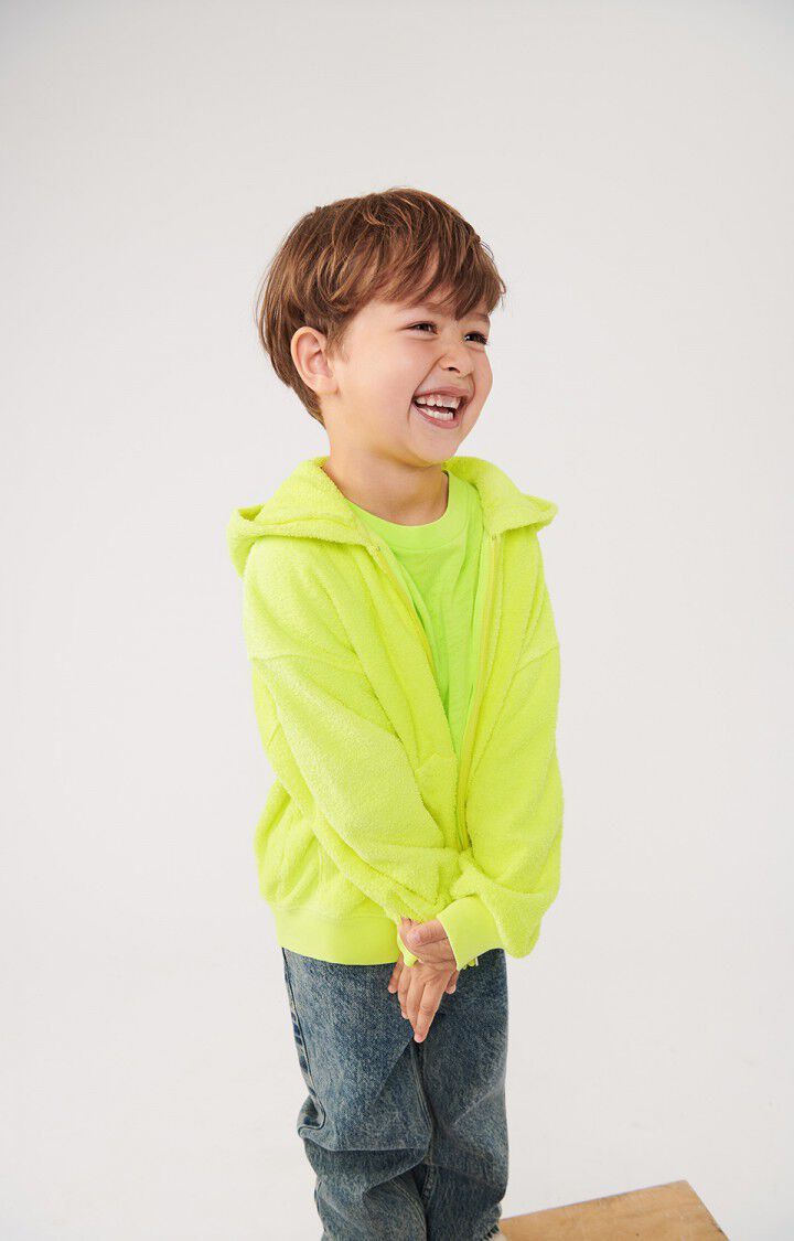 Sweat enfant Bobypark, JAUNE FLUO, hi-res-model