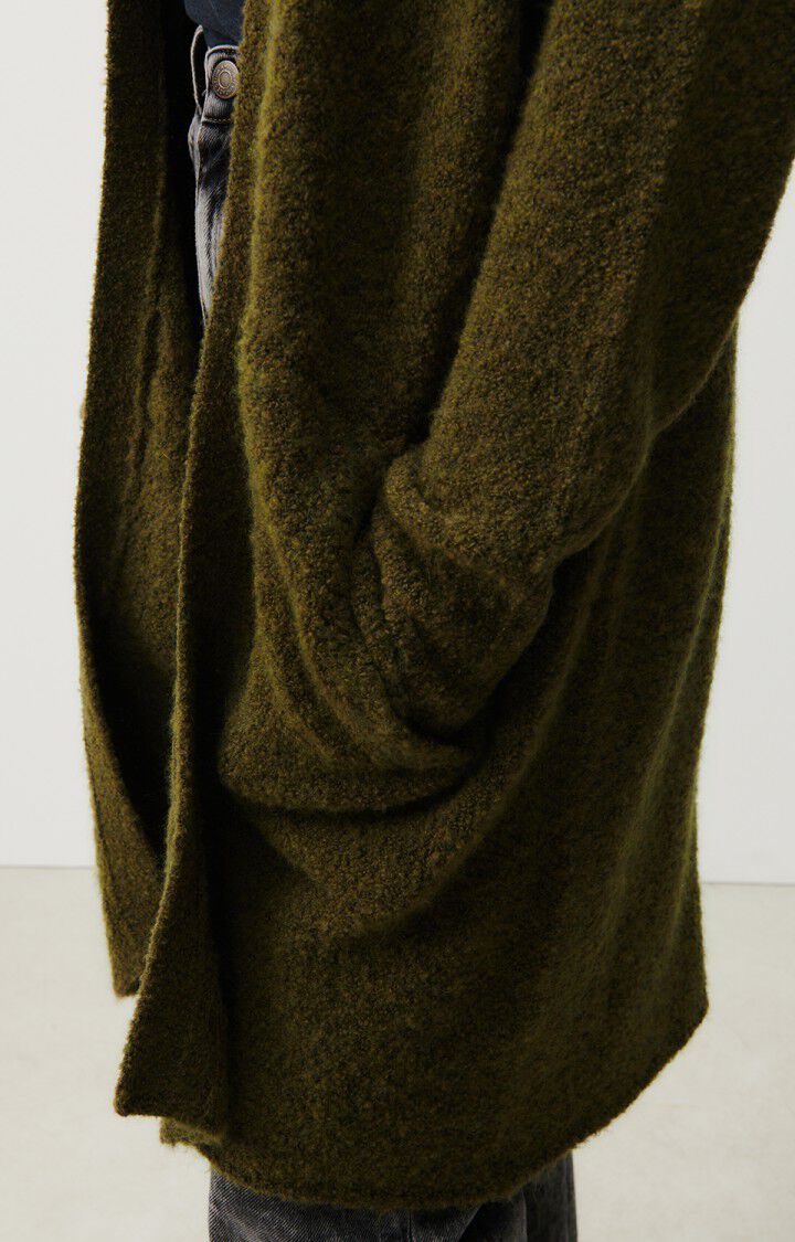 Women's cardigan Cikoya - BOA 44 Long sleeve Green - H23 | American Vintage