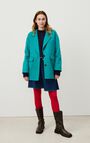 Manteau femme Dadoulove, BLEU CANARD CHINE, hi-res-model