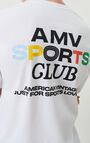 T-shirt mixte Fizvalley "AMV SPORTS CLUB", BLANC MULTICOLORE, hi-res-model