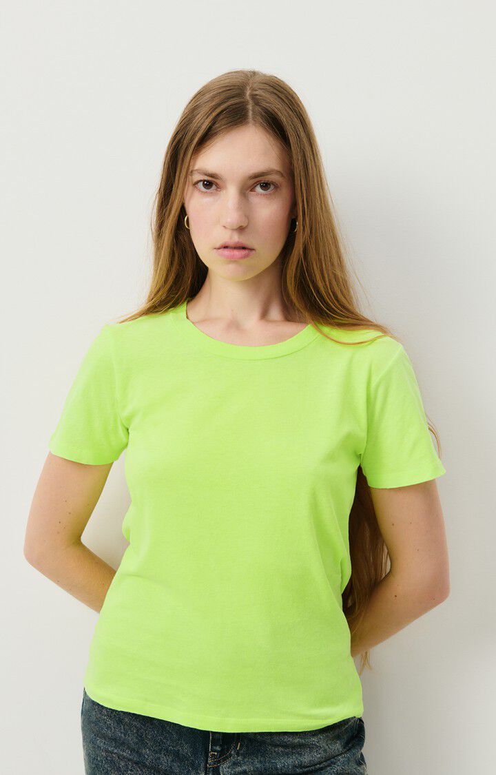 T-shirt femme Gamipy, JAUNE FLUO, hi-res-model