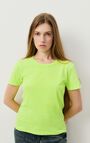 T-shirt femme Gamipy, JAUNE FLUO, hi-res-model