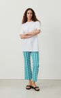 Pantalon femme Naroz, VICHY AQUATIQUE, hi-res-model