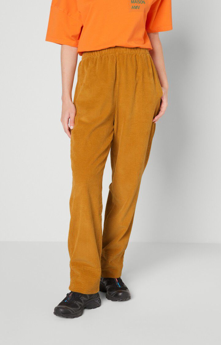 Women's trousers Padow - CAMELLIA Orange - E22 | American Vintage