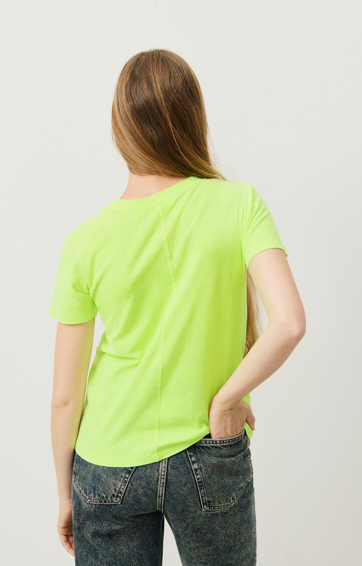 T-shirt femme Gamipy, JAUNE FLUO, hi-res-model