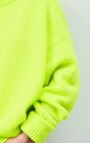 Pull femme Vitow, JAUNE FLUO CHINE, hi-res-model