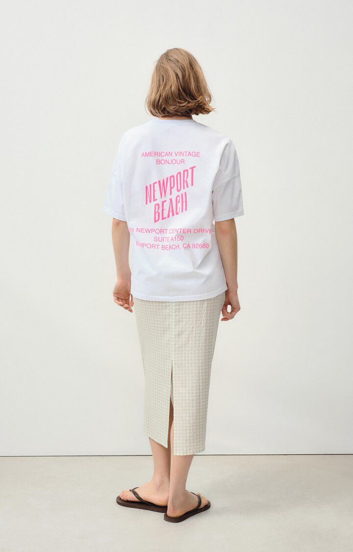 T-shirt mixte Newport, BLANC, hi-res-model