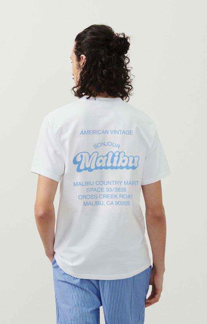 T-shirt mixte Fizvalley "Bonjour Malibu"