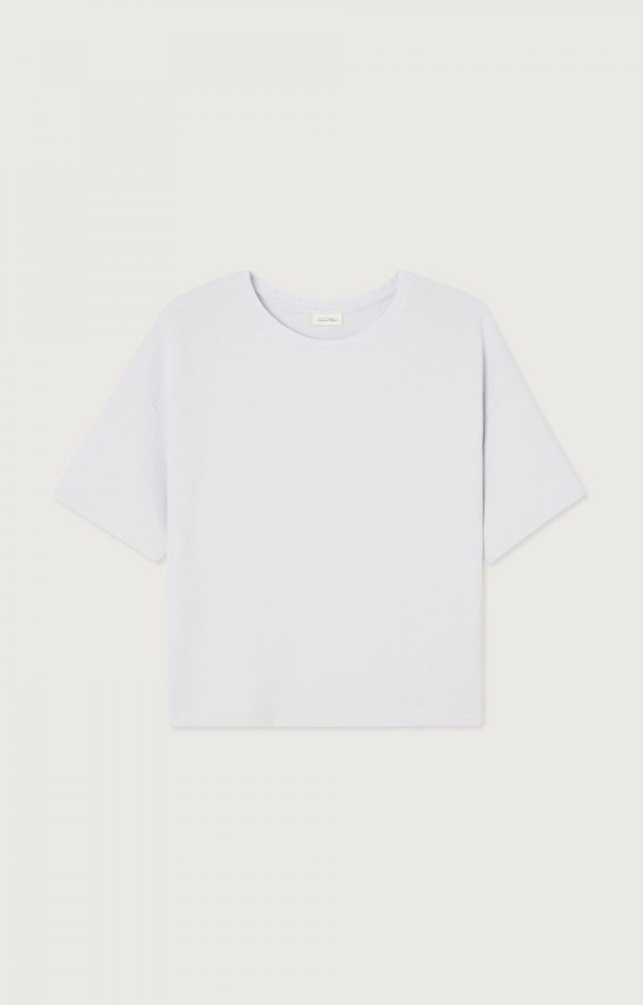 Women's t-shirt Hapylife - VINTAGE CLOUD 21 Short sleeve White 