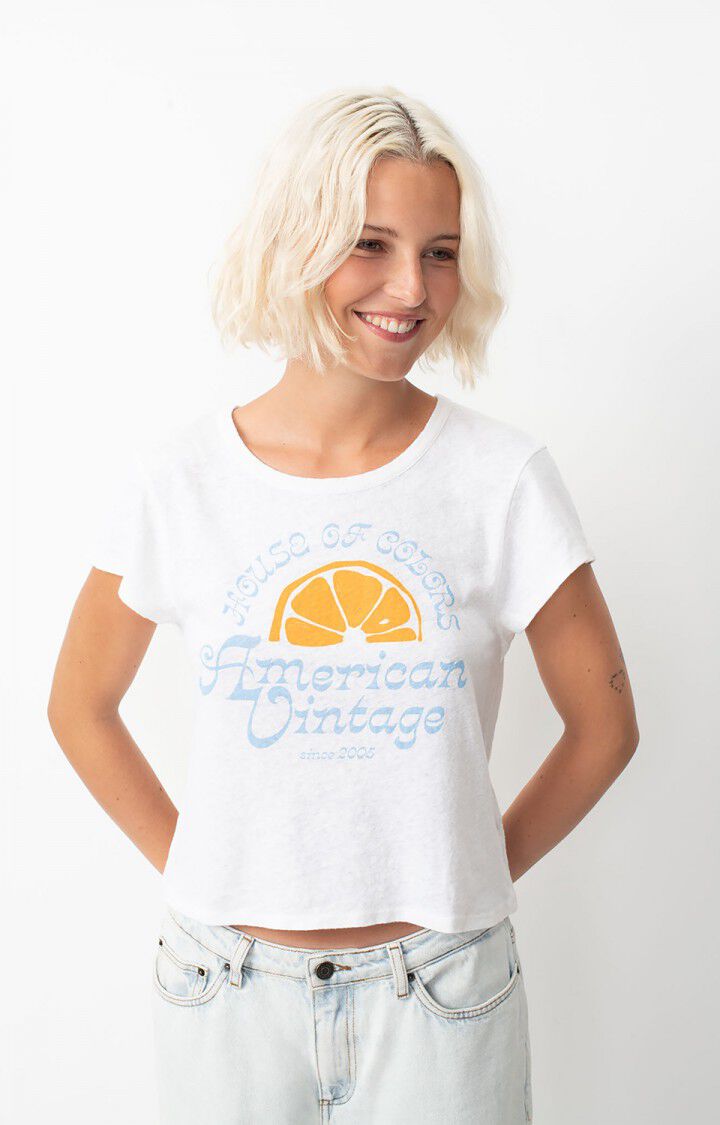 T-shirt femme Byptow, L'ORANGE, hi-res-model