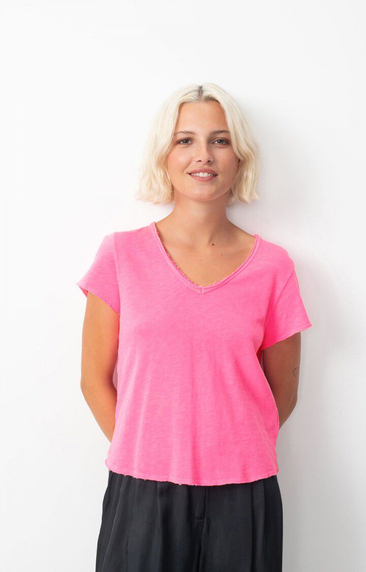 T-shirt femme Sonoma, PINK ACID FLUO, hi-res-model