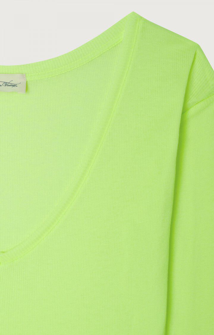 T-shirt femme Massachusetts, JAUNE FLUO, hi-res