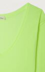 T-shirt femme Massachusetts, JAUNE FLUO, hi-res