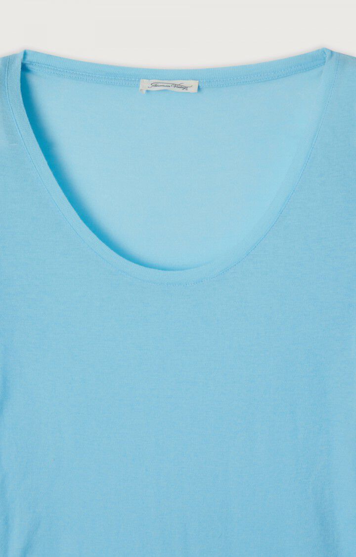 Women\'s t-shirt 77 Massachusetts SPLASH | Long H22 - - American Blue Vintage VINTAGE sleeve