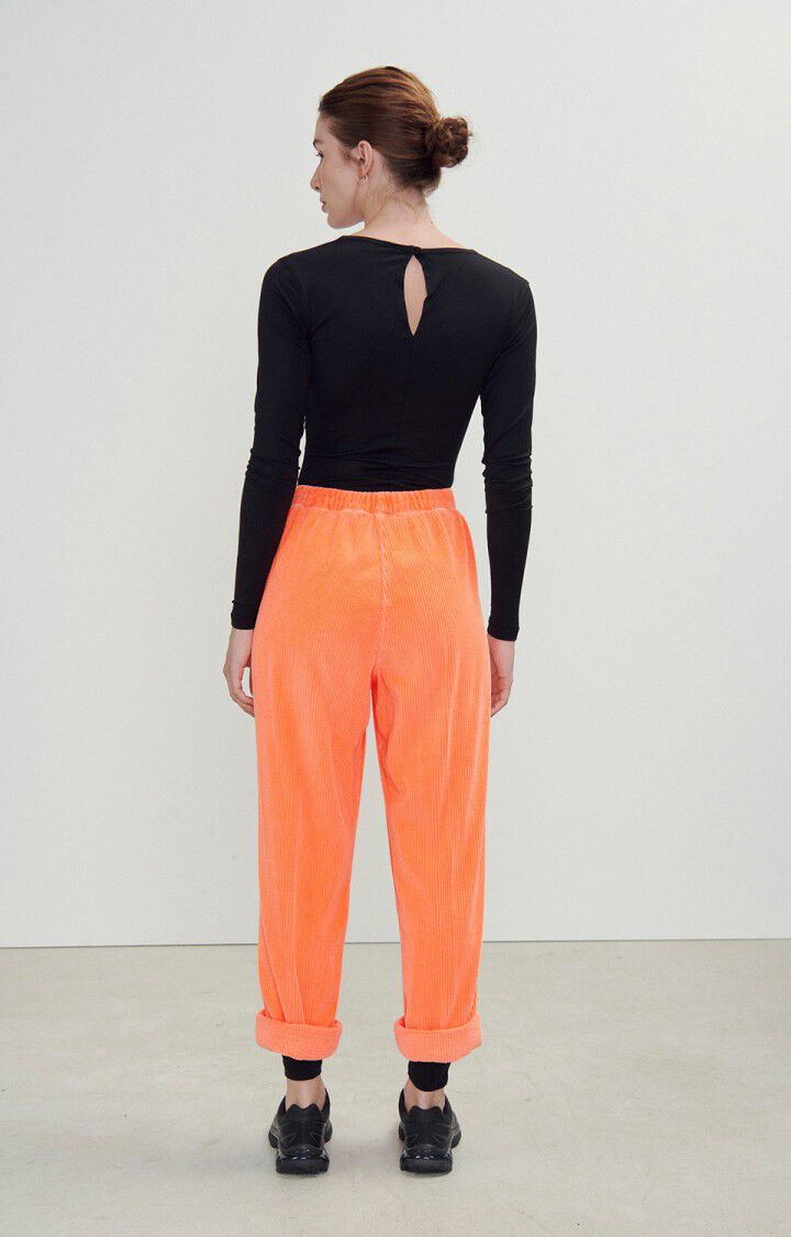Women's trousers Padow - FLUORESCENT ORANGE Orange - E24 | American Vintage